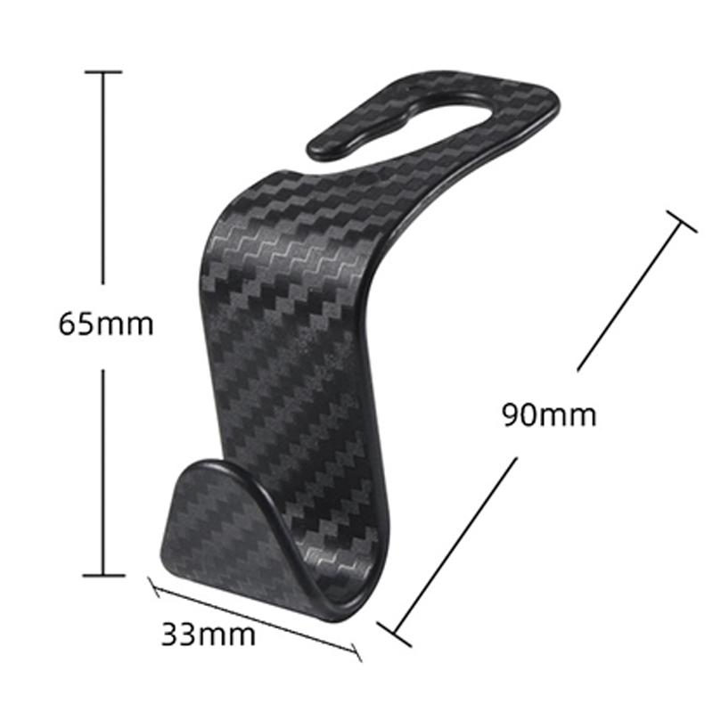 1/2 buc cârlige auto scaun tetiera cârlig auto universal vehicul bancheta spate organizator suport auto depozitare umeraș accesorii interioare