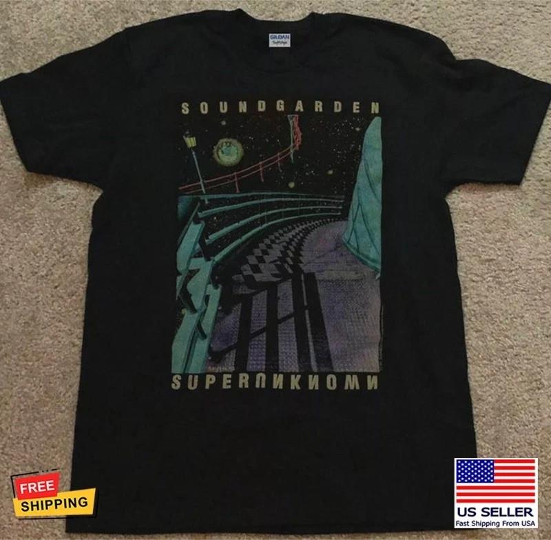 Vintage Graphic Soundgarden Superunknown T-shirt Unisex New Gildan Gift for Frie XXXL