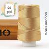 Lightweight Mercerized Cotton & Linen Thread for Hats, Shoes, Bags, Cushions. Perfect for Handmade Crafts with Upgraded Silk Line.