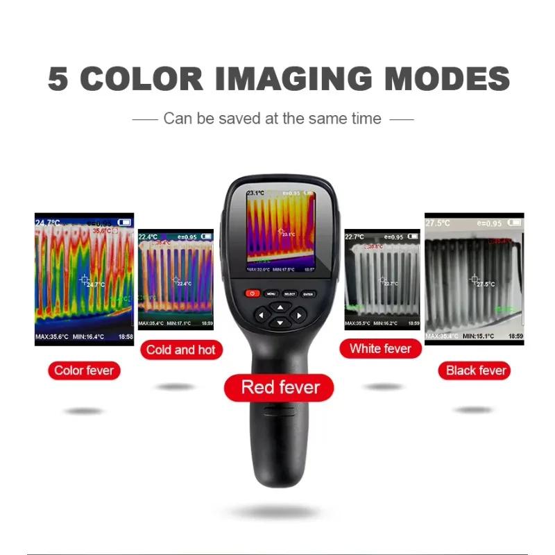 GW256 Thermal Imaging Camera for Water Pipe Leak and Power Electrical PCB Test 256*192 Handheld Thermal Imaging Cameras