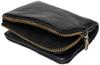 Lee Loose II Bifold Holds Electronic and with Cowhide Black Wallet, Compact, Coins, Cards, Money, Bills, Pocket-Stitched Leather, 320-2111,