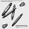 5Pcs Damaged Screw Extractor Set HSS Drill Bit Stripped Broken Remover Small Easily Quickly Take Out Kit Easy Demolition Power