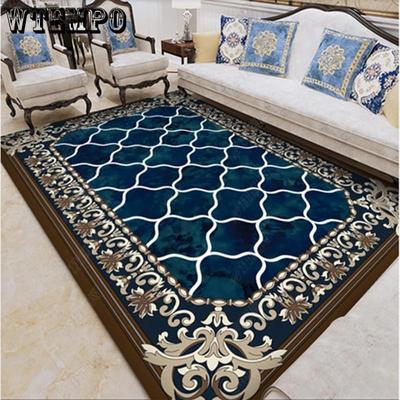 Persian Style Large Area Rug Abstract Flower Art Carpets For Living Room Bedroom Anti-Slip Floor Mat