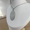 Islamic-style stainless steel necklace, suitable for everyday wear and as a gift.