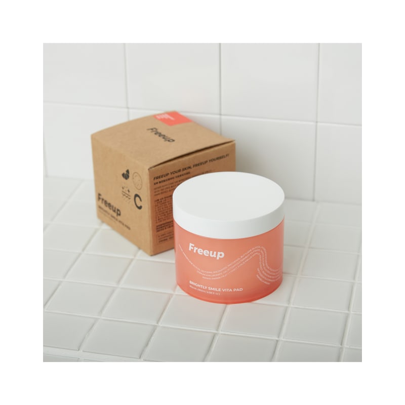 Free Up Brightly Smile Vita Pads 180ml (80 Sheets)