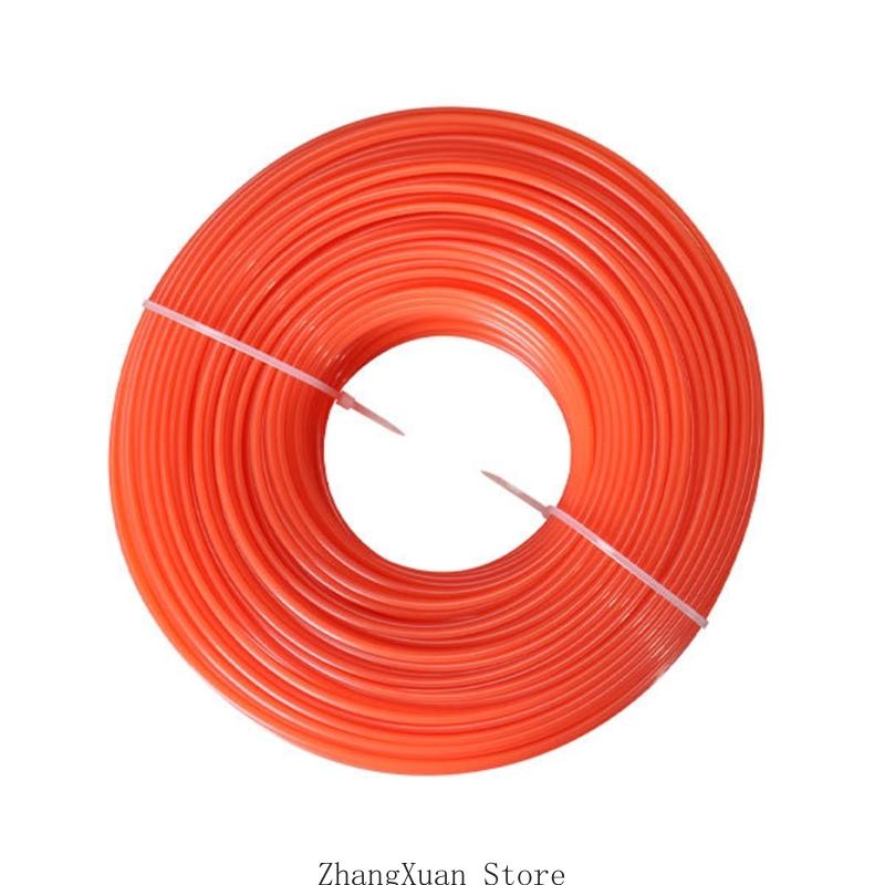 High Strength Grass Trimmer Line 328ft Length for Various Lawn Mower Models and Garden Maintenance Brush Cutter Cord