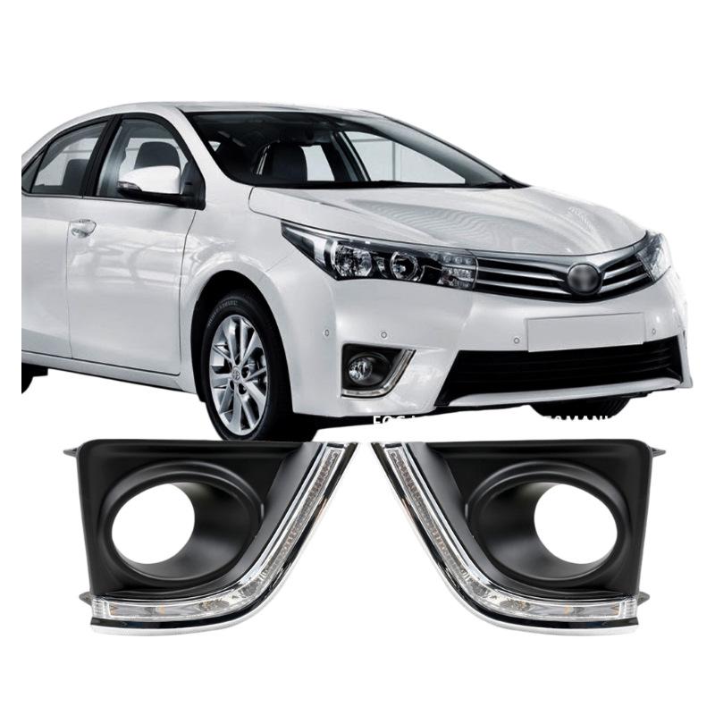 Светодиодный комплект противотуманных фар для Toyota Corolla 2014-2016 ABS Material
