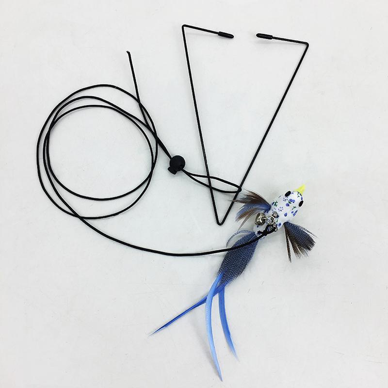 Cat Toys Swing Sticky Disc Elastic Hanging Door Teasing Cat Rope Long Rope Teasing Cat Cat Toy Cat Accessories Pet Kitten Toy