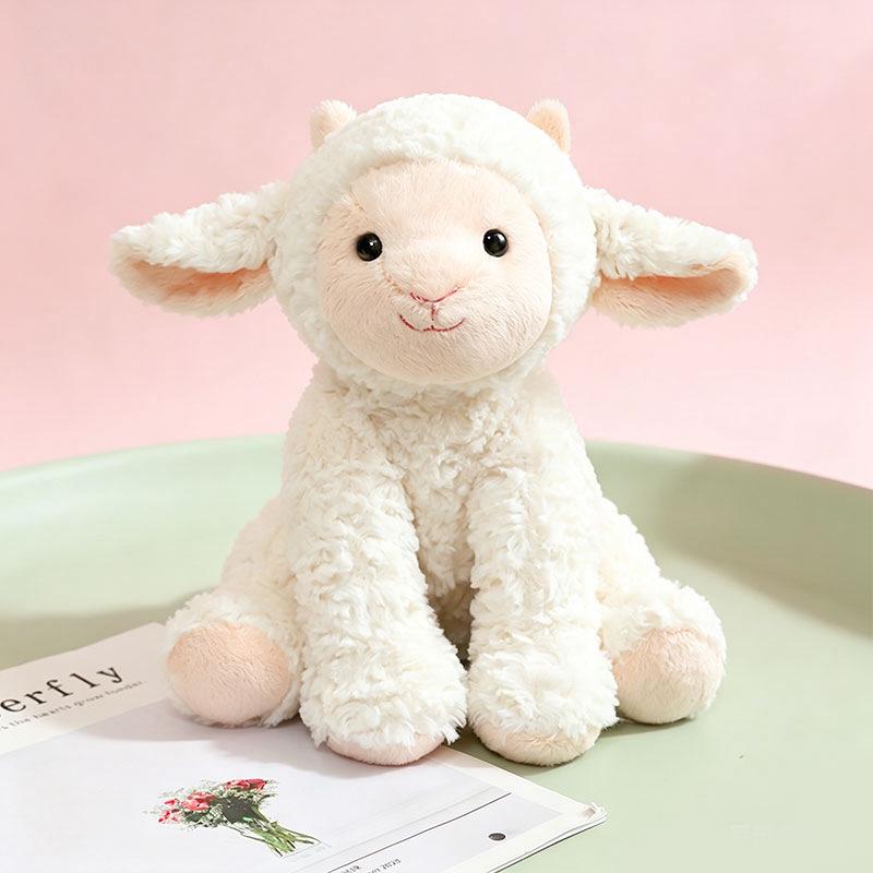 Cross-Border Plush Animal Dolls: Panda, Fox & Highland Cattle Creative Plush Toys