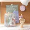 Large Capacity Transparent Storage Bag Waterproof Stationery Stickers Bag  Journal Supplies