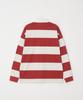 DTHIRTYONE Striped Long Sleeve Rugby Shirt (Red)