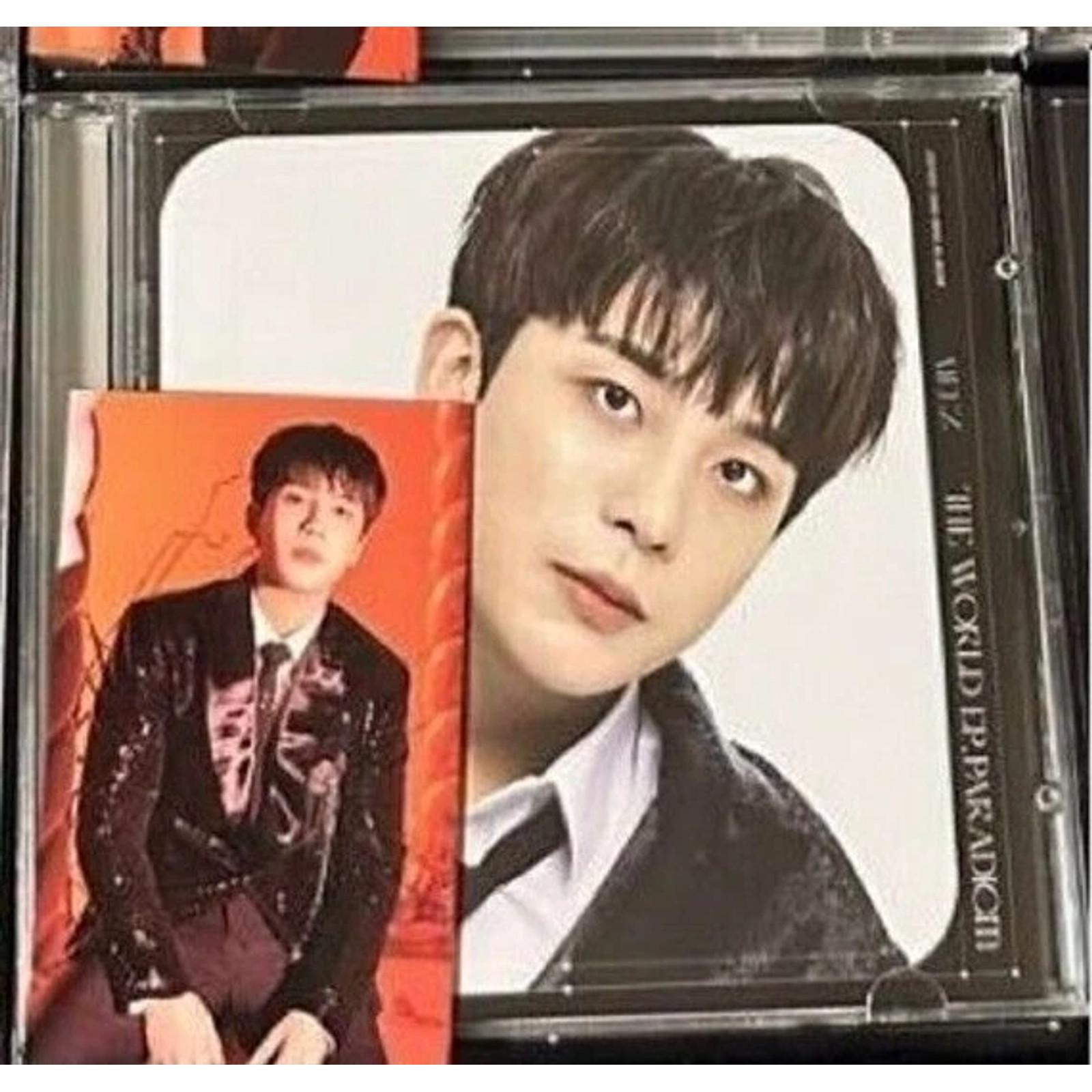 

ATEEZ THE WORLD EP . PARADIGM SOLO версія CD + ОФІЦІЙНИЙ НАБІР ФОТОКАРТОК TOWER RECORDS JONGHO CD + PC set