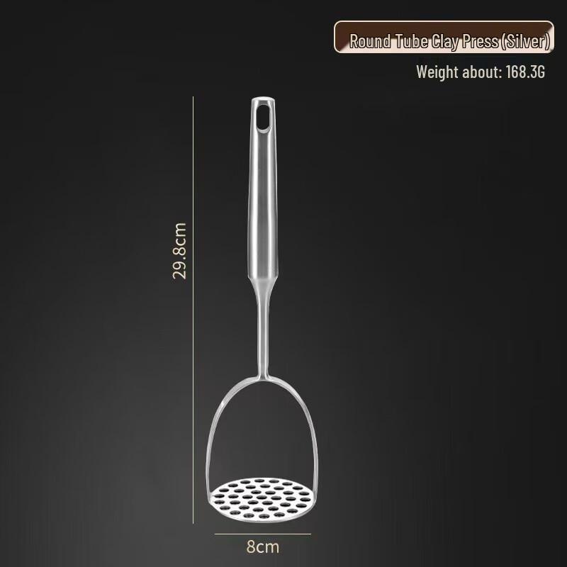 ZISIZ Manueller Edelstahl-Kartoffelstampfer