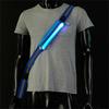 Wiederaufladbarer USB LED Reflektierender Gürtel Schärpe Verstellbare Länge Laufgürtel