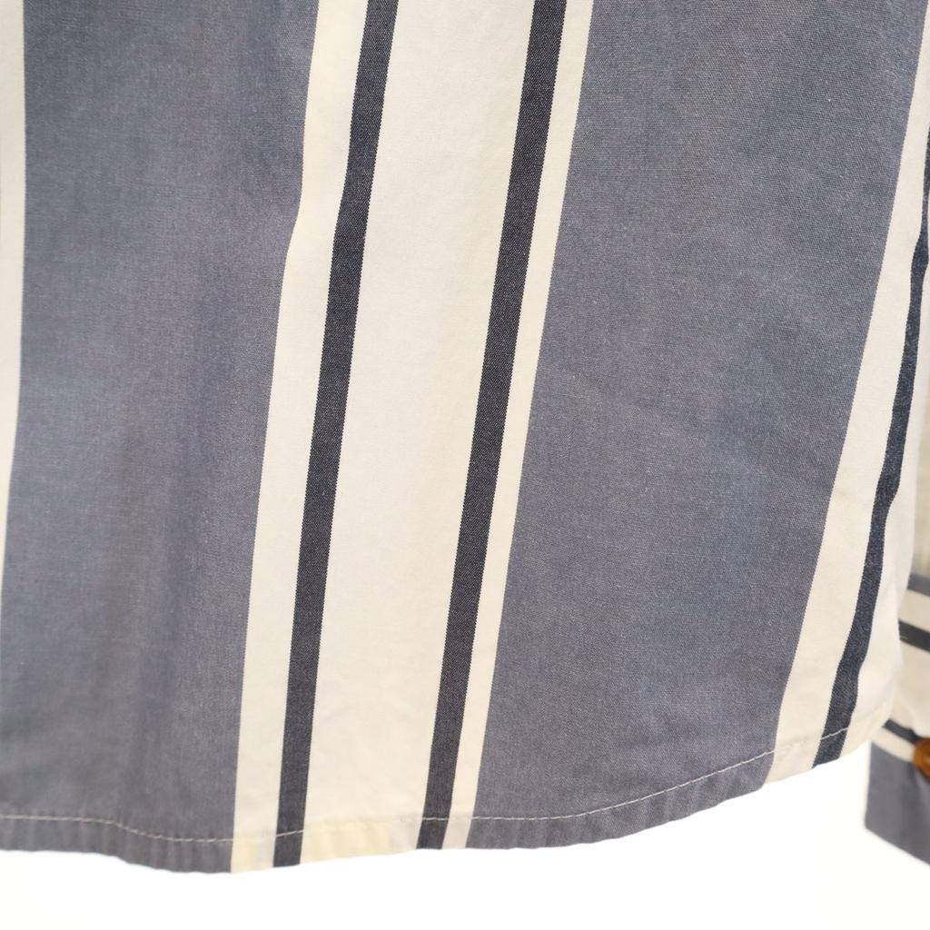 Vivienne Westwood Red Label Striped Pattern Long Sleeve Shirt 2 Gray Women Used