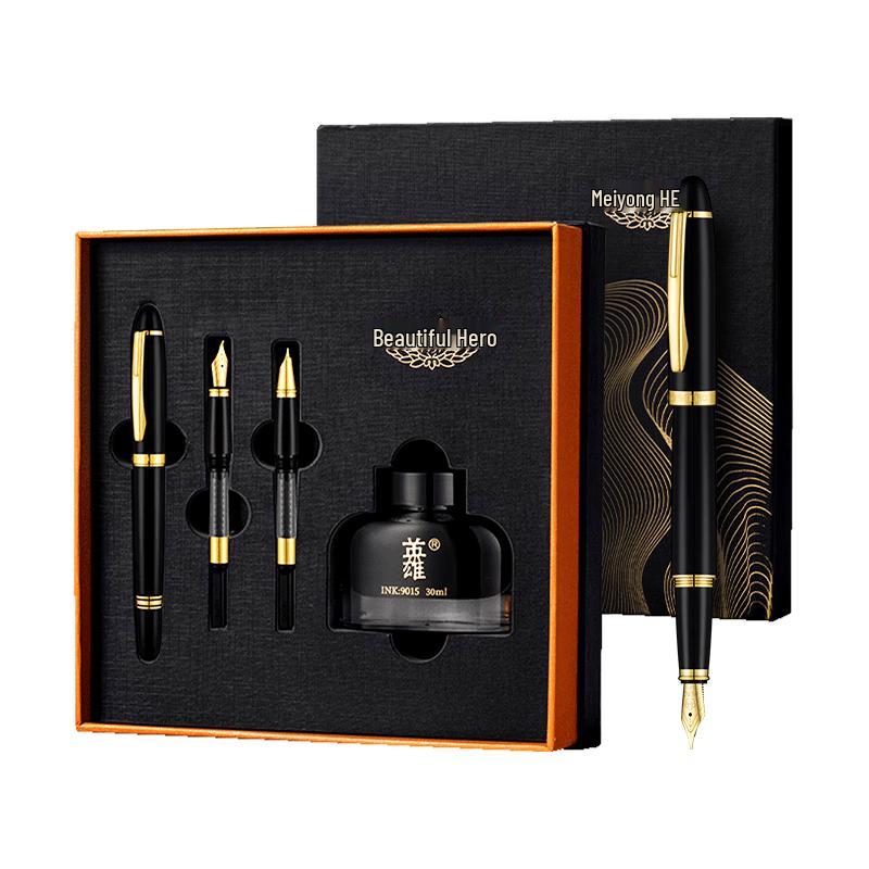 HERO Подарочный набор с роскошной перьевой ручкой JD Warehouse Next-Day Delivery (No Engraving)
