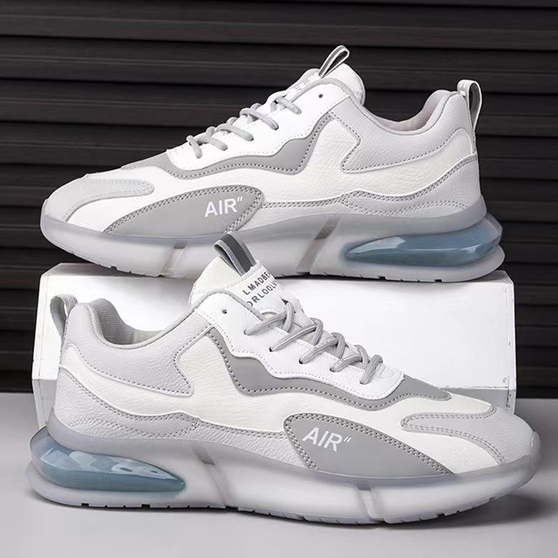 

Мужские и женские туфли для папы, мягкая подошва, легкая спортивная повседневная обувь, кожаная поверхность, модные трендовые кроссовки для бега, обувь для пары 36 women белый