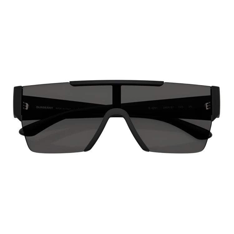 Burberry Noha zrcátka Písmeno Pilot Sluneční brýle Unisex sluneční brýle Černá 0BE4291-346487