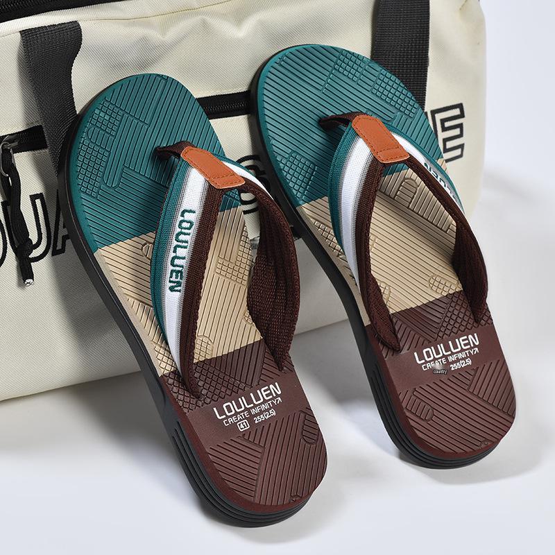 Men's 2025 Trend Non-Slip Soft Sole Flip-Flops for Outdoor Beach Wear