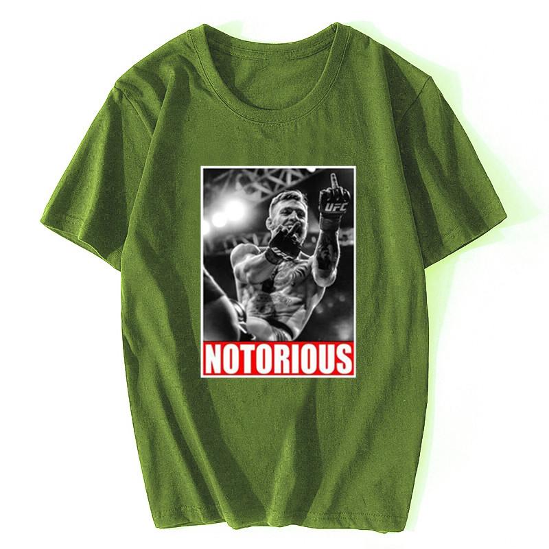 Conor McGregor Notorious Unisex Fan Tshirt Funny Design Black Fashion Streetwear Tee Cool Shirt Homme Funny T Shirts