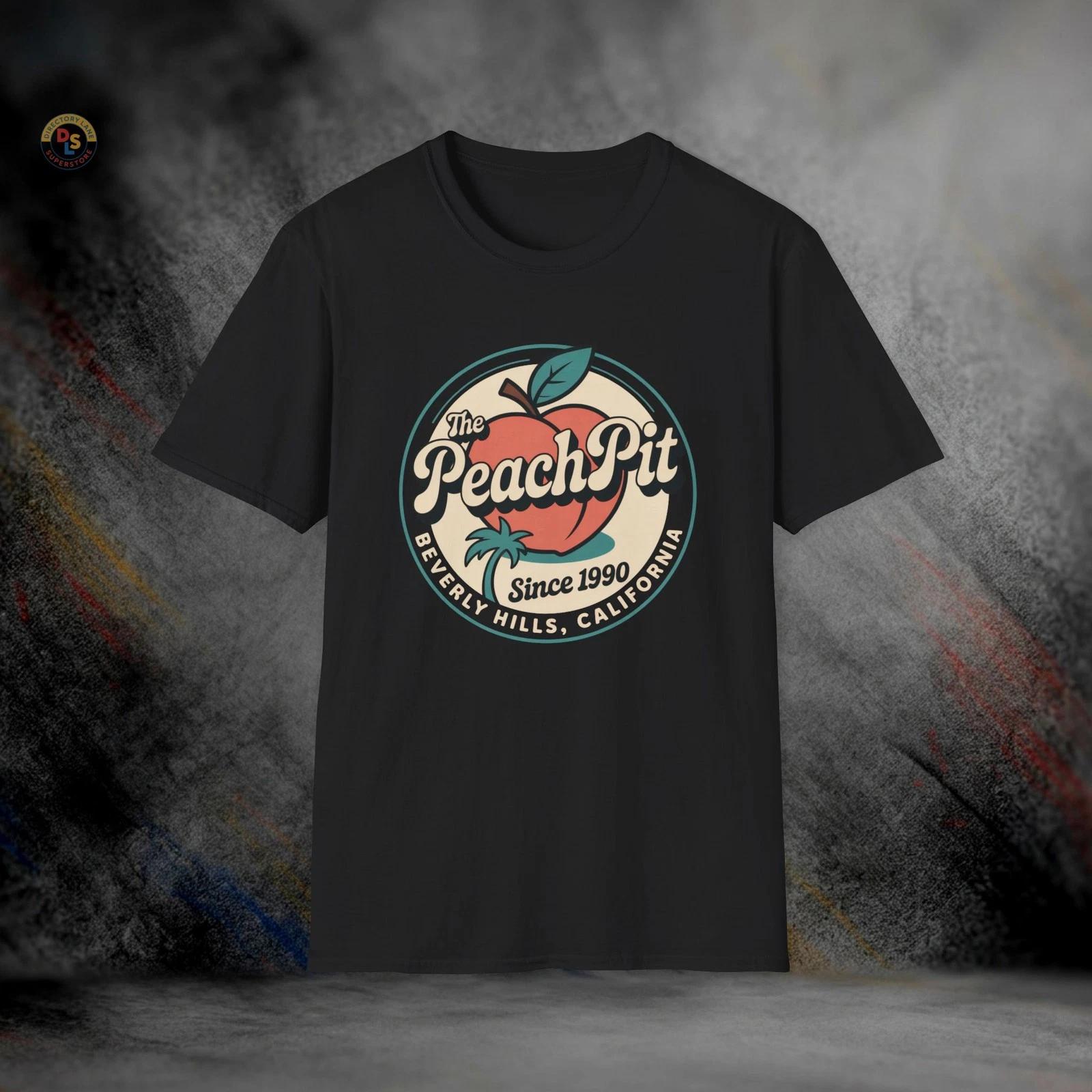 The Peach Pit Beverly Hills 90210 T-Shirt | Softstyle Tee L