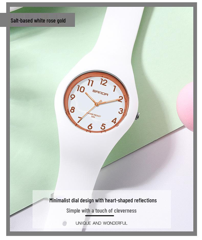 Sanda Trendy Korean Style Digital Sport Watch for Men & Women - Jelly Series