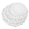 OIMG Lace Oval Paper Doilies for Baking