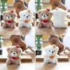 Pp Bear Teddy Cotton Plush Keychain Backpack Decor Stuffed Toy Gift Kids For