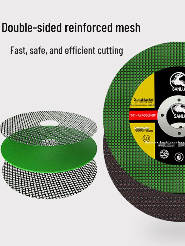 Sanlu 105x1.2mm Metal & Stainless Steel Grinding Disc for 100mm Angle Grinder - Polishing & Cutting Wheel