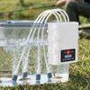 USB-wiederaufladbare Aquarium-Sauerstoffpumpe Ultra leise Echtzeit-Leistungsanzeige Aquarium-Belüfter Hoher Luftstrom Energieeffizient