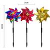 1-3pcs Bird Repeller Windmill Spinner 7/8 Leaves DIY Birds Deterrent Pinwheels for Outdoor Lawn Yard And Garden Home Decorations