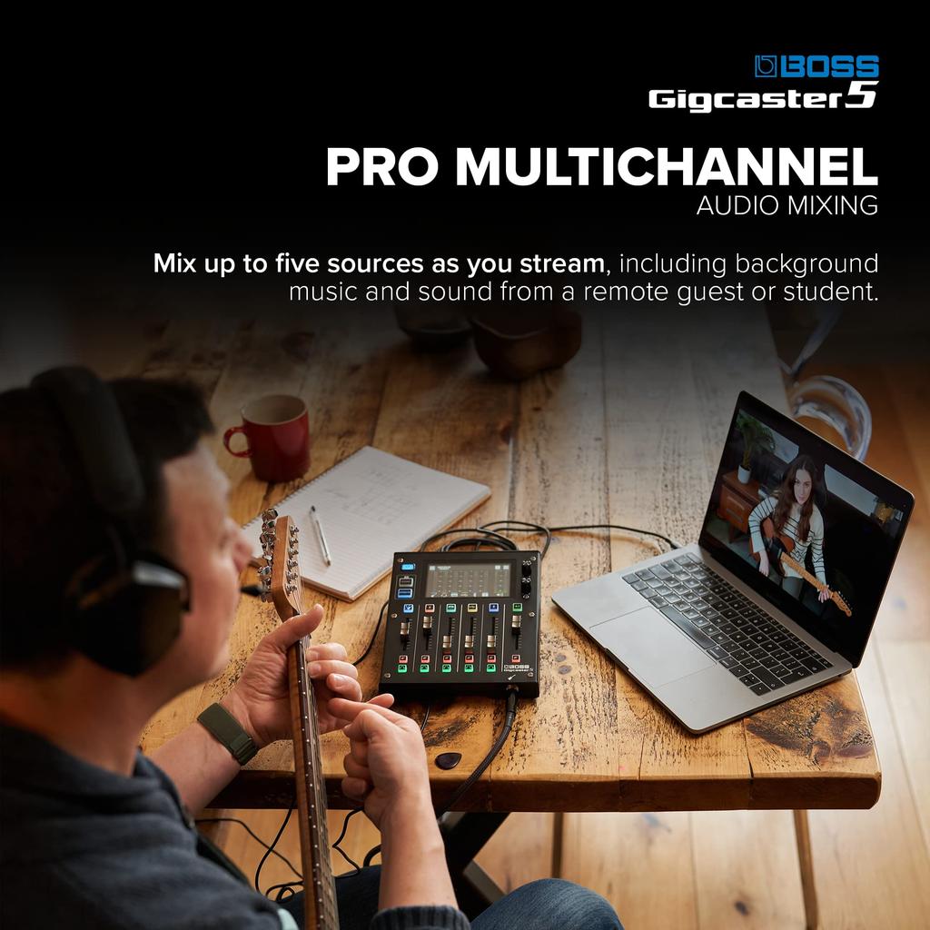 BOSS Gigcaster 5 (GCS-5) Streaming Audio Mixer