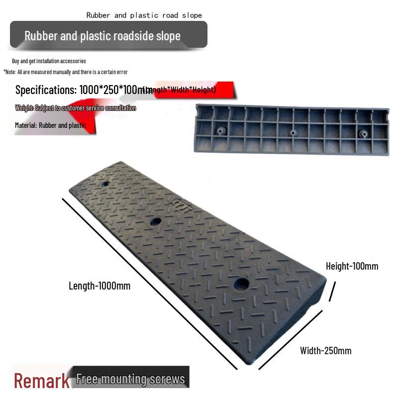 Rubber Threshold Ramp Mat