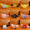 Plush Pendants Plush Bat Doll Keychain Bag Pendants Halloween Keychain Exquisite   Couple Gifts