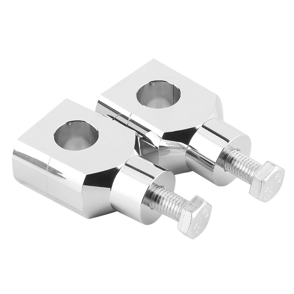 2.5cm 1in Handlebar Risers Clamp with Bolt Universal Motorbike Parts Fit for Yamaha V‑Star