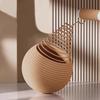 1pc Sisal Cat Toy Ball | Self-entertaining, Noise-making, Durable, Teething Fun for Medium Breeds,Without Battery,Cat supplies