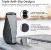 PRUNUS Short Bike Handlebar Rubber Ergonomic Bicycle Handlebar Grips for MTB Mountain BMX Grips, Anti-Slip
