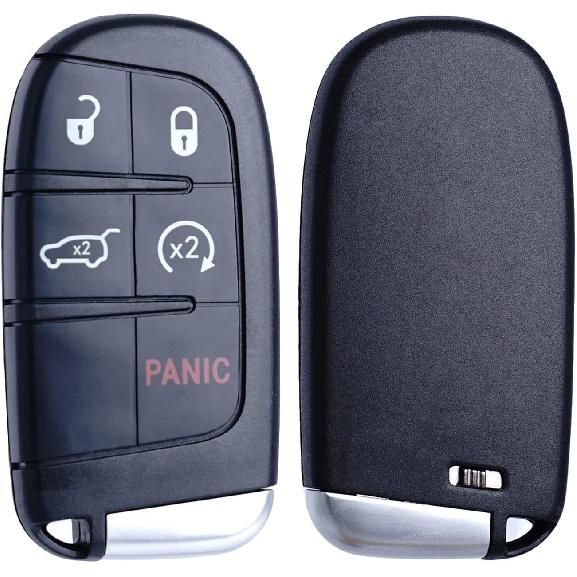 MechanMagic Key Fob Replacement Compatible for Jeep Grand Cherokee 2014- Proximity Smart Key Car Keyless Entry Remote Control Remote Start