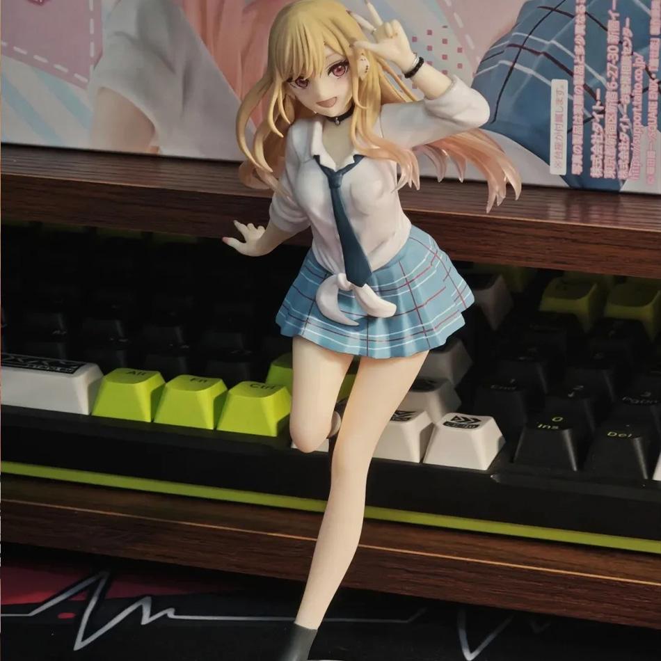Heiß 18cm-28cm Mein Dress-Up Darling Kitagawa Marin Liz Version. Anime PVC Actionfigur Sammlermodell Schreibtischdekoration Geschenke