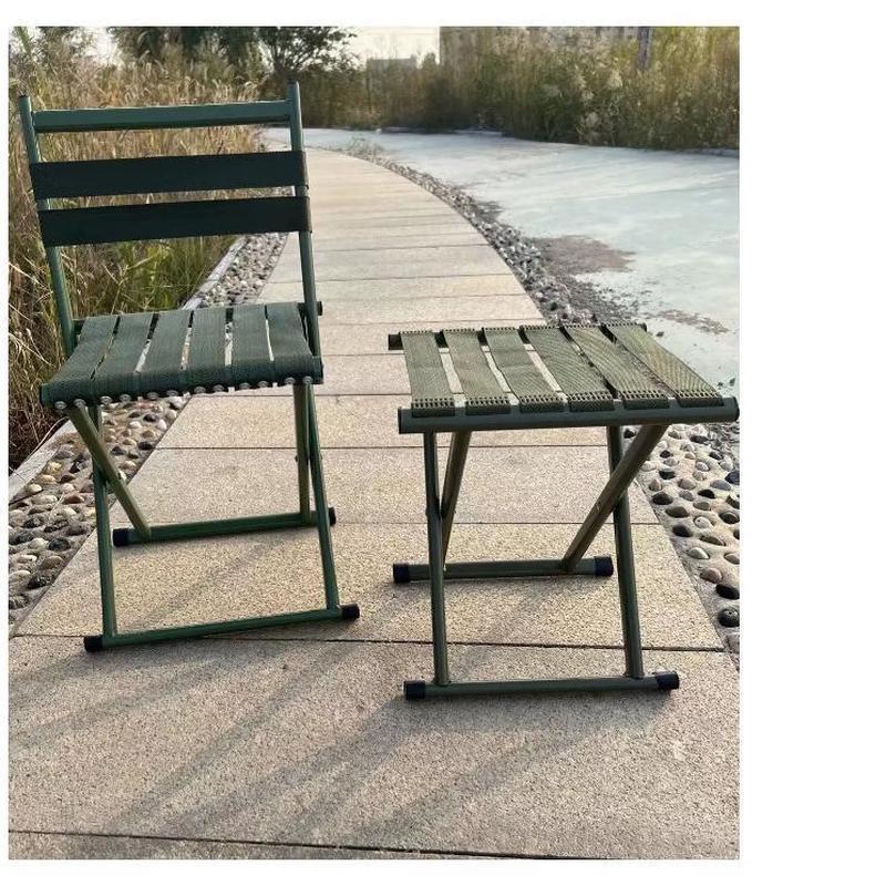 SMVP Heavy-Duty Portable Folding Outdoor Stool