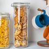 Bormioli Rocco Asplund FIDO Spaghetti Jar, Clear, Size: Approx. 9.8 H28, 8004360093780