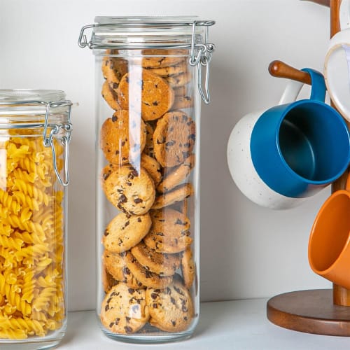 Bormioli Rocco Asplund FIDO Spaghetti Jar, Clear, Size: Approx. 9.8 H28, 8004360093780