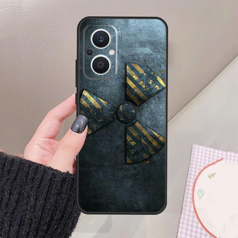 

Nuclear Radiation Emblem Funda For OPPO Reno 14 10 11 12 13 Pro 12F 11F 13F 14F 7 8 Lite OPPO Find X9 X8 X6 Pro Case OPPO Find X9 Pro