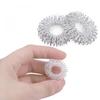 2 Stück Fingerring-Spielzeug, Stressabbau, sensorische Frühlingsfinger, Autismus, Anti-Stress, ADHS-Spielzeug, Kinder-Finger-Akupressur-Massagering