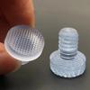 T-Shaped Stopper PVC PE Plastic Stopper Furniture Table Chair Leg Foot Bottom Anti Slip Foot Pad Sealing Cap Transparent Plug