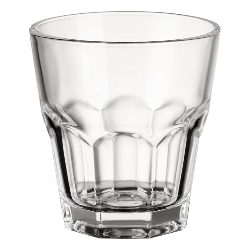 Octagonal Tempered Glass Drinking Glasses