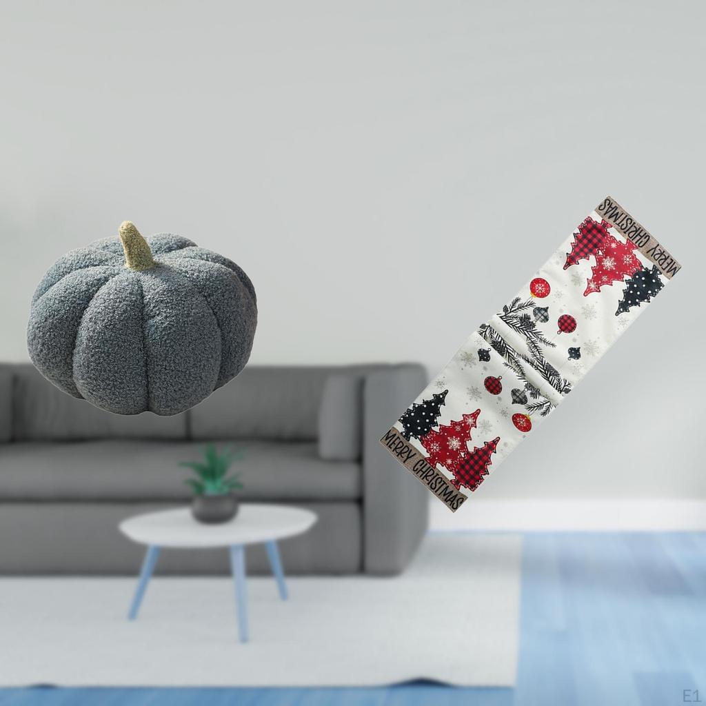 Halloween Pumpkin Pillows Stuffed Sofa Cushion for Bedroom Decor Christmas Table Runner Dresser