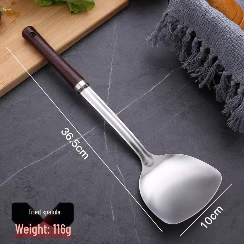 Old-Fashioned Cast Iron Non-Stick Wok for Stir-Frying on Home Gas Stove, Round Bottom Frying Pan