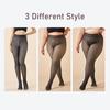 Women Fleece Lined Tights Winter High Waist Plus Size Leggings Sheer Warm Pantyhose Fake Translucent Thermal Thick Tights for Dresses Date Party Wear