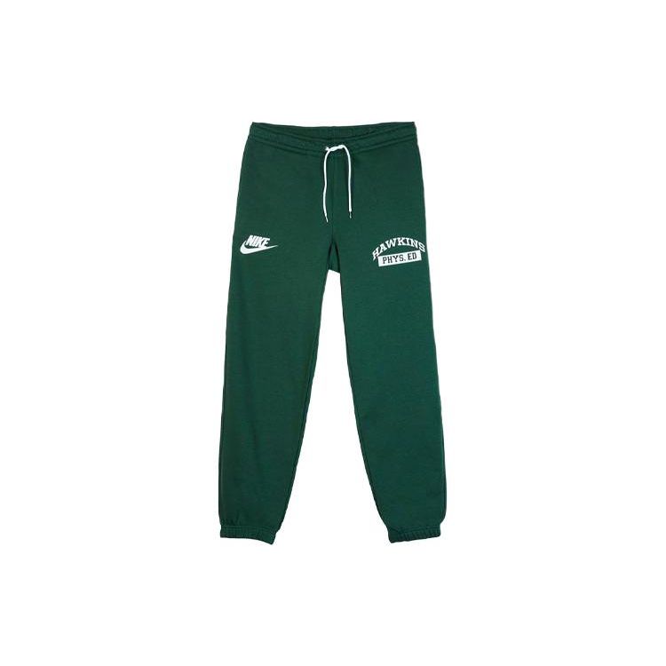 

Nike x Stranger Things Hawkins High Phys. Ed Sweatpants Green White Men s CQ3656-323 M